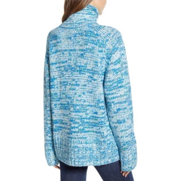 LOU & GREY Findley Space Dye Turtleneck Sweater - Picture 3 of 6